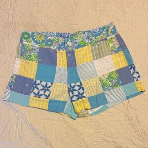 Patchwork Floral Women's Shorts